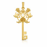 Mother Mary Key of the Divine Feminine Pendant