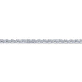 Diamond Cut Rounded Box Chain - Adjustable