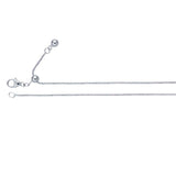 Diamond Cut Rounded Box Chain - Adjustable