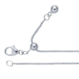 Diamond Cut Rounded Box Chain - Adjustable