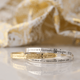The Phoenix Child Keycode 444 Mantra Cuff