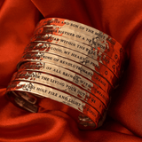 The Sophia Dragons Keycode 777 Mantra Cuff
