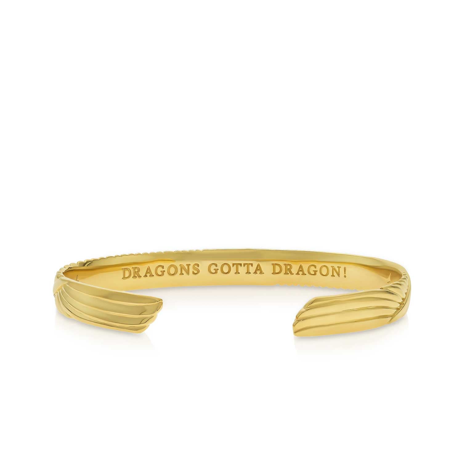 dragon cuff bracelet gold vermeil kaia ra jewelry