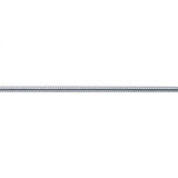 Round Seamed Snake Chain