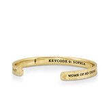 Sophia Keycode 0 Mantra Cuff
