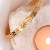 The Sophia Dragons Keycode 777 Mantra Cuff