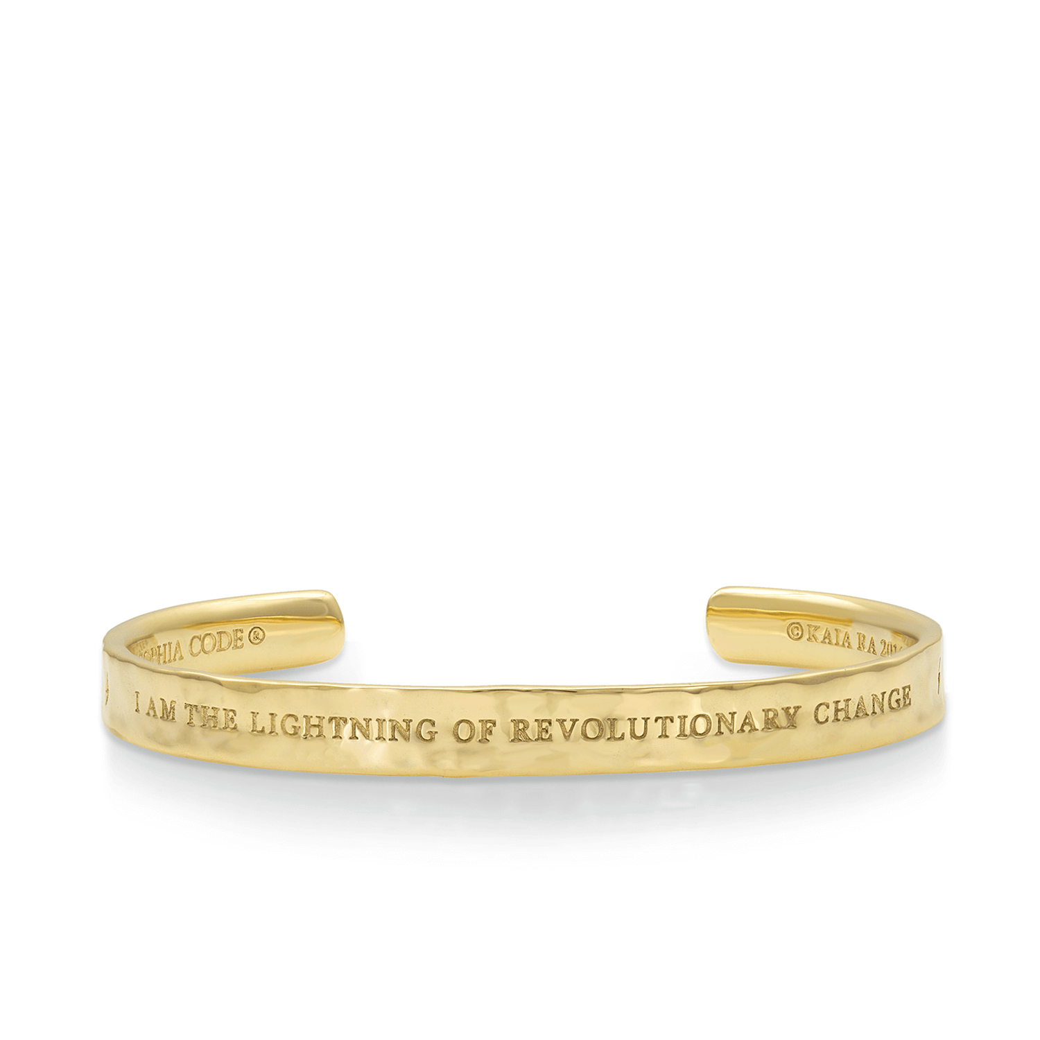Mary Magdalene Keycode 5 Wristlette in Gold Vermeil on Solid Brass | Kaia Ra Jewelry | Bejeweled in Sovereignty | The Sophia Code