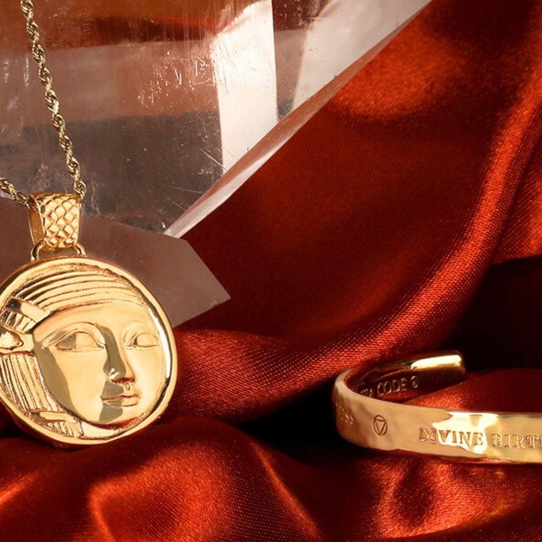 Hathor Pendant | Kaia Ra Jewelry | The Sophia Code 