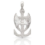 Mary Magdalene Cross of Camargue Pendant Kaia Ra Spiritual Jewelry sterling silver