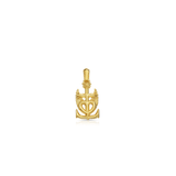 mary magdalene jewelry cross of camargue silver charm with anchor and heart and crown with angel wings gold vermeil