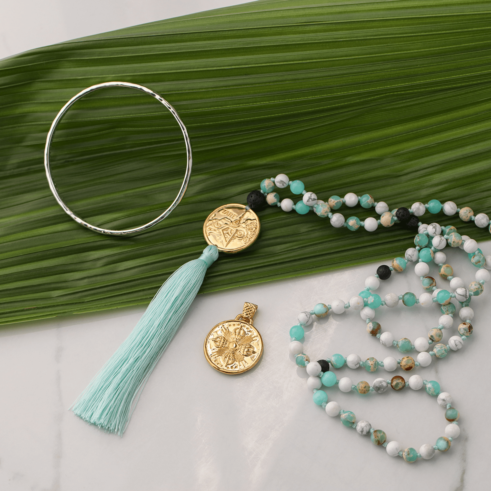 Green Tara Mala of Self-Liberation – Kaia Ra Jewelry