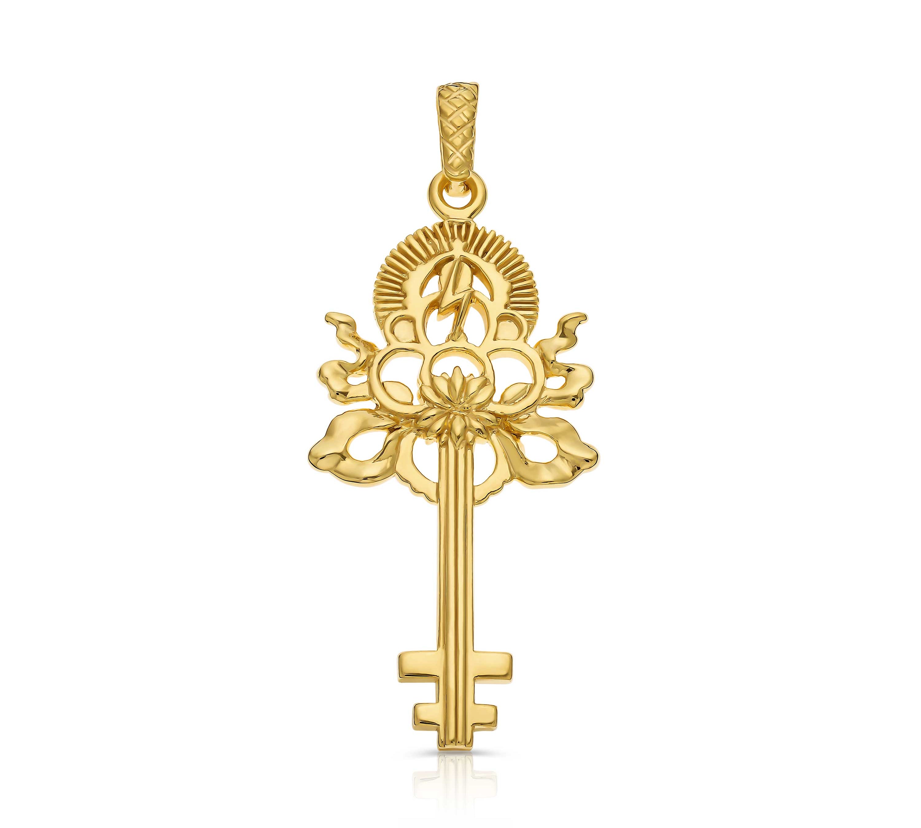 Green Tara Key of Liberation Pendant