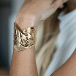 24K Gold Vermeil on Sterling Silver/Small/Medium,24K Gold Vermeil on Sterling Silver/Medium/Large