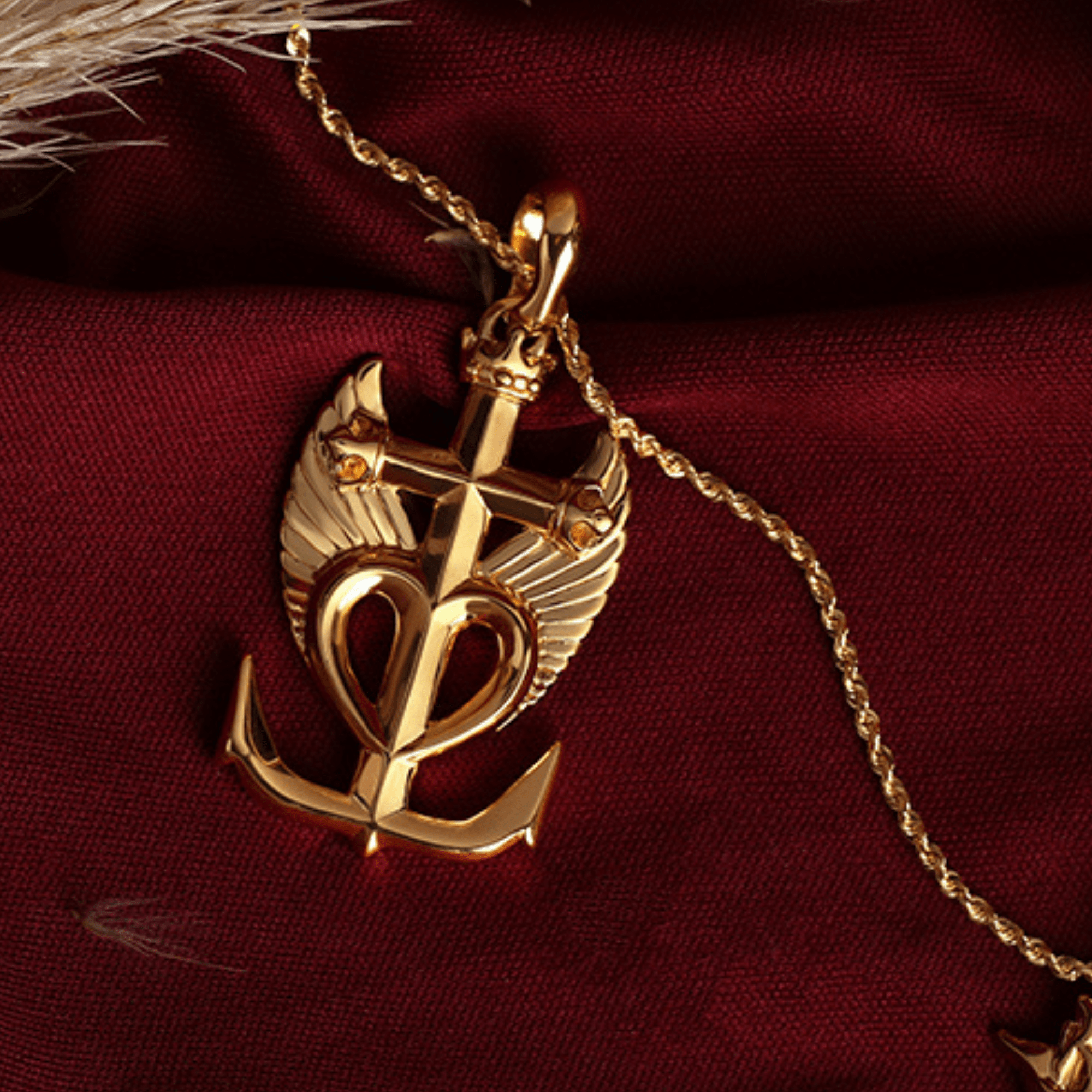 Cross of Camargue Inspired Pendant Kaia Ra Jewelry