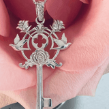 Mother Mary Key of the Divine Feminine Pendant