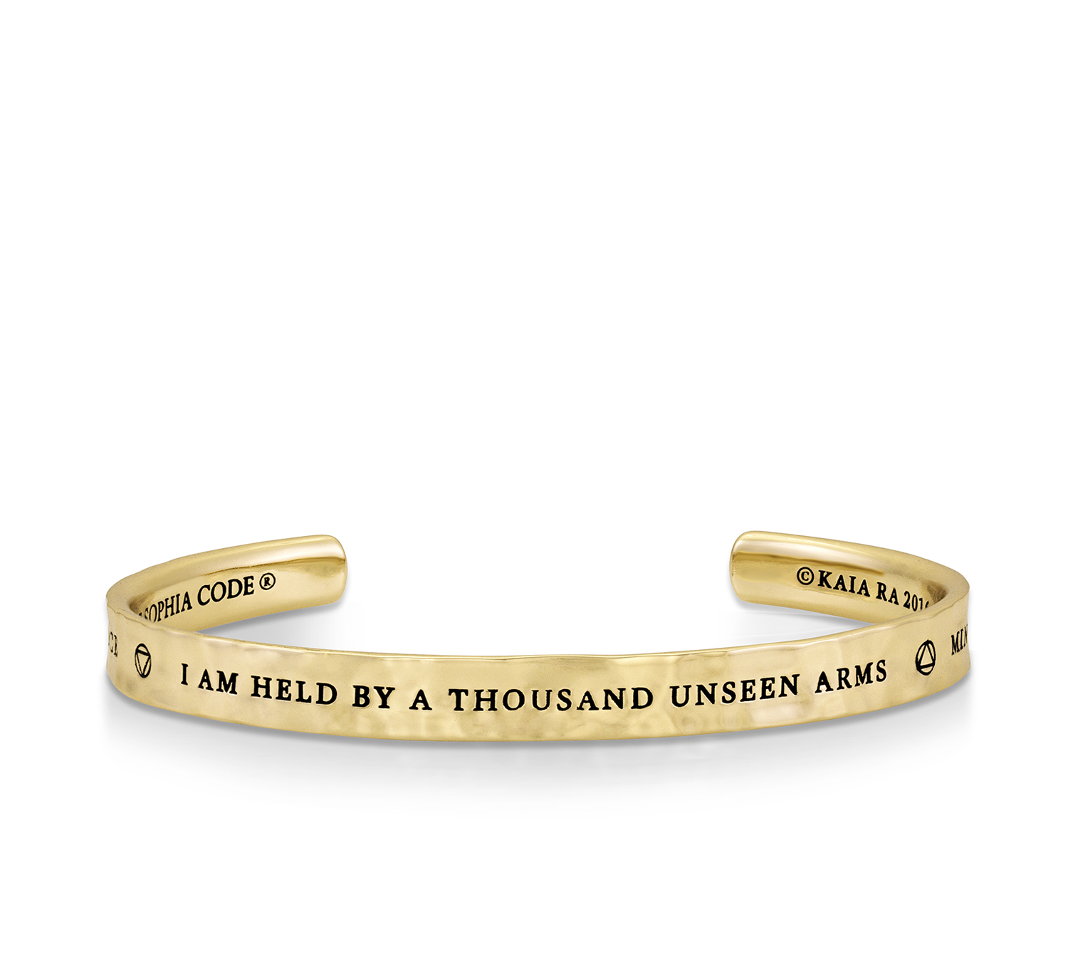 The Phoenix Child Keycode 444 Mantra Cuff