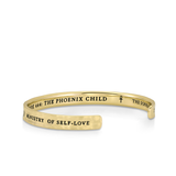 The Phoenix Child Keycode 444 Mantra Cuff