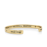 The Sophia Dragons Keycode 777 Mantra Cuff