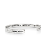 The Sophia Dragons Keycode 777 Mantra Cuff