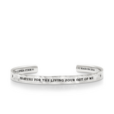 White Buffalo Woman Keycode 7 Mantra Cuff