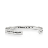 White Buffalo Woman Keycode 7 Mantra Cuff