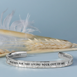 White Buffalo Woman Keycode 7 Mantra Cuff