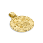 Green Tara Skydancer Pendant in Gold Plated Brass | Tare | Kaia Ra Jewelry | Bejeweled in Sovereignty | The Sophia Code