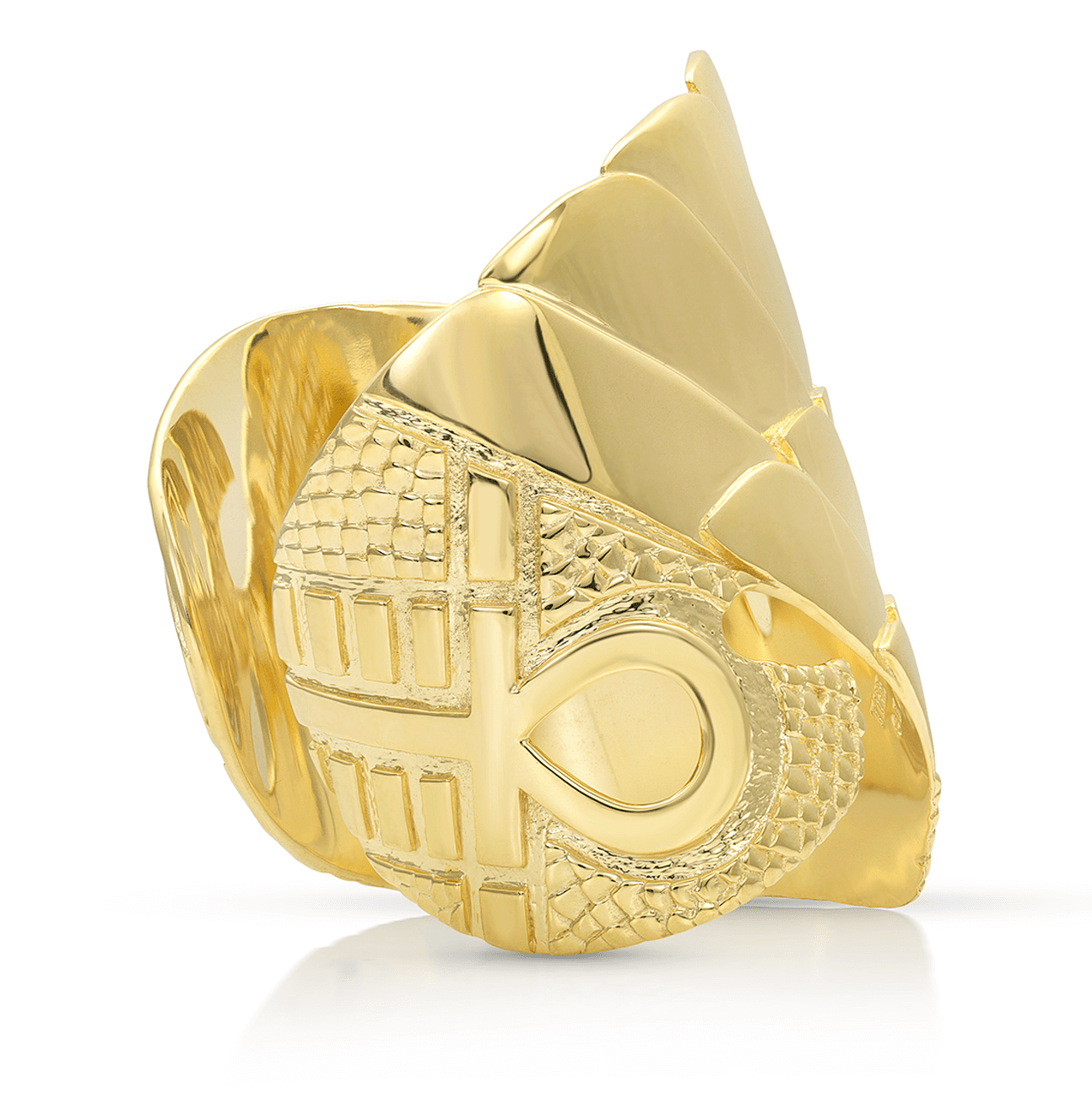 24K Gold Vermeil on Sterling Silver/Small/Medium,24K Gold Vermeil on Sterling Silver/Medium/Large