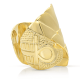 24K Gold Vermeil on Sterling Silver/Small/Medium,24K Gold Vermeil on Sterling Silver/Medium/Large