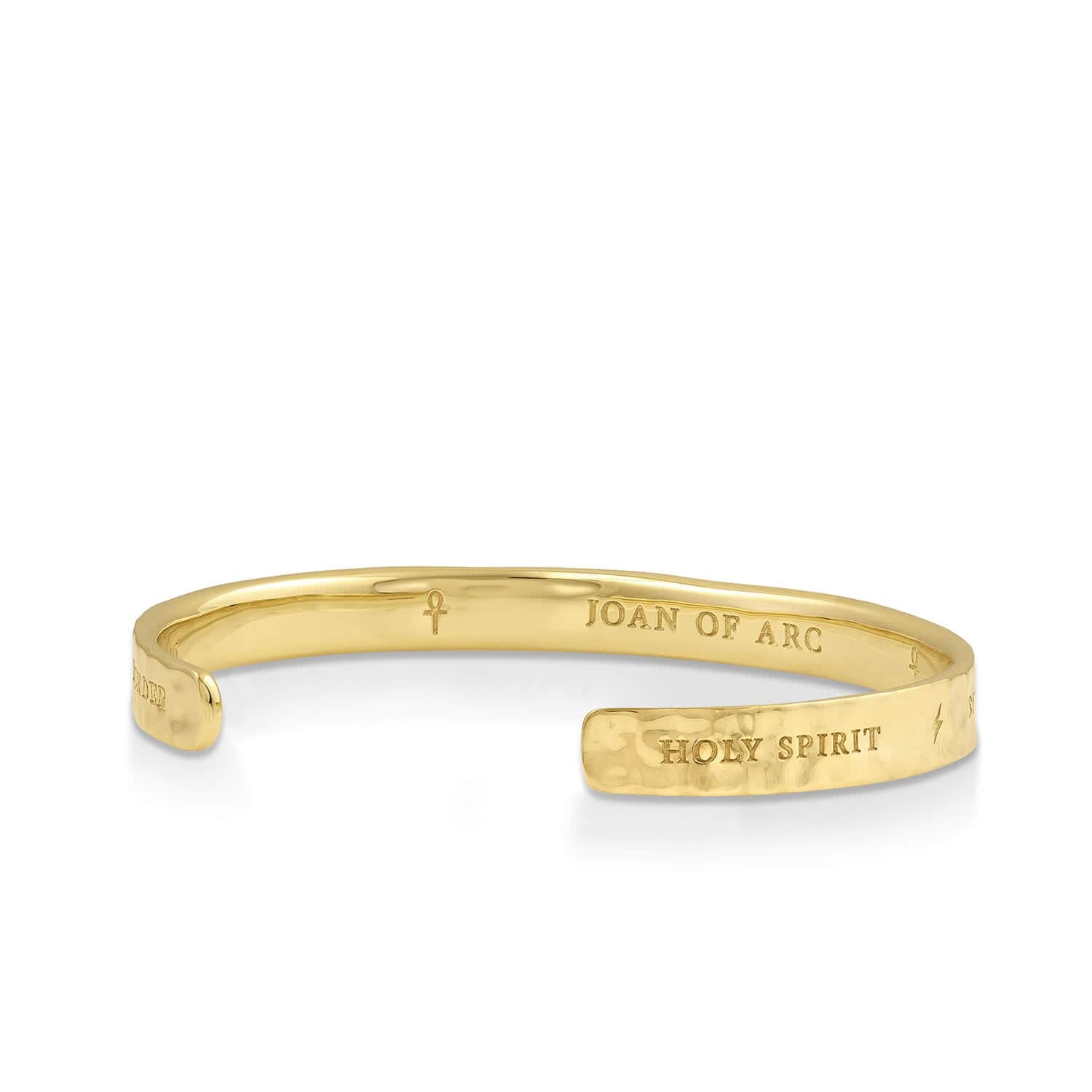 Joan of Arc Wristlette in Gold Plated Brass | Kaia Ra | The Sophia Code