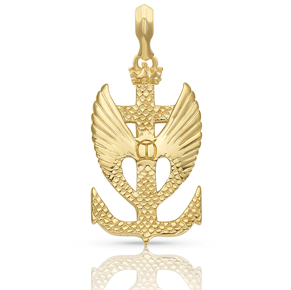 Mary Magdalene Cross of Camargue Pendant