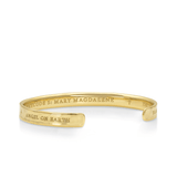 Mary Magdalene Keycode 5 Wristlette in Gold Vermeil on Solid Brass | Kaia Ra Jewelry | Bejeweled in Sovereignty | The Sophia Code