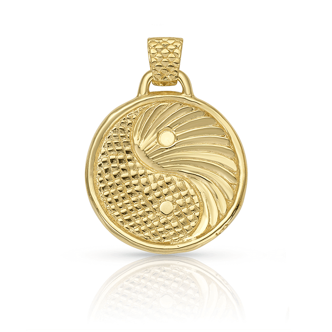 Quan Yin Waters of Compassion Pendant in Gold Plate | Kaia Ra Jewelry | Bejeweled in Sovereignty | The Sophia Code