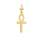 24K Gold Vermeil on Sterling Silver/Small,24K Gold Vermeil on Sterling Silver/Large